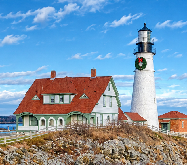 Christmas in Maine