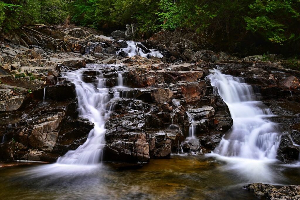 Houston Brook Falls near Bingham, Maine