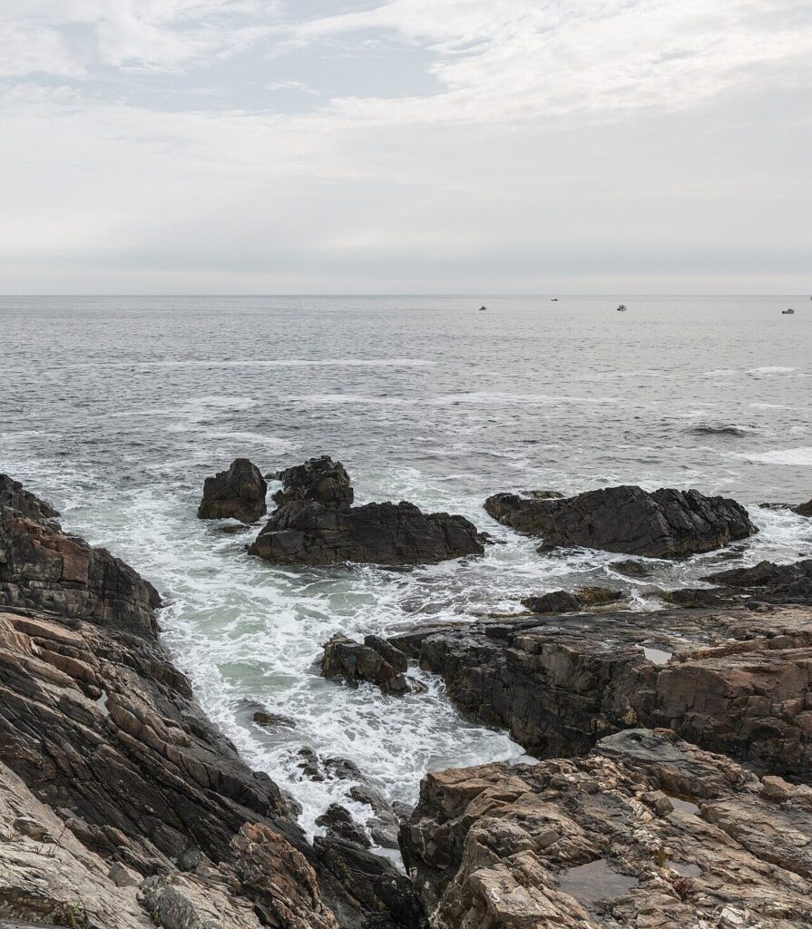 View from the Marginal Way in Ogunquit, Maine